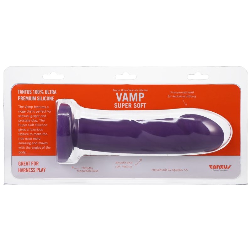 Vamp Soft Dildo Amethyst - Naughty by Nature Adult Store