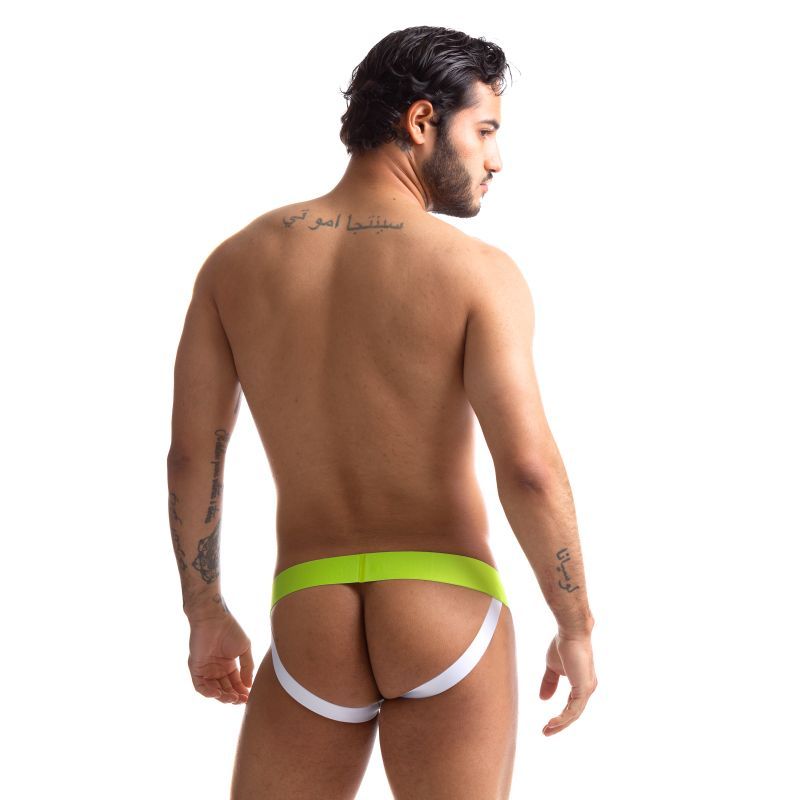 Jersey Jock Green/White - Naughty by Nature Adult Store