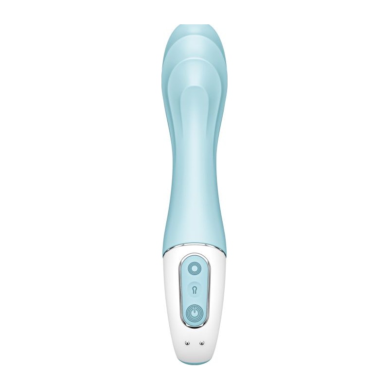 Satisfyer Air Pump Vibrator 5+ Blue - Naughty by Nature Adult Store