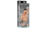 Roman Todd 8in Ultraskyn Cock w Removable Vac-U-Lock Suction Cup Vanilla - Naughty by Nature Adult Store