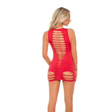 Cant Commit Dress Red - Naughty by Nature Adult Store