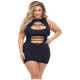 Cant Commit Dress Black - Naughty by Nature Adult Store