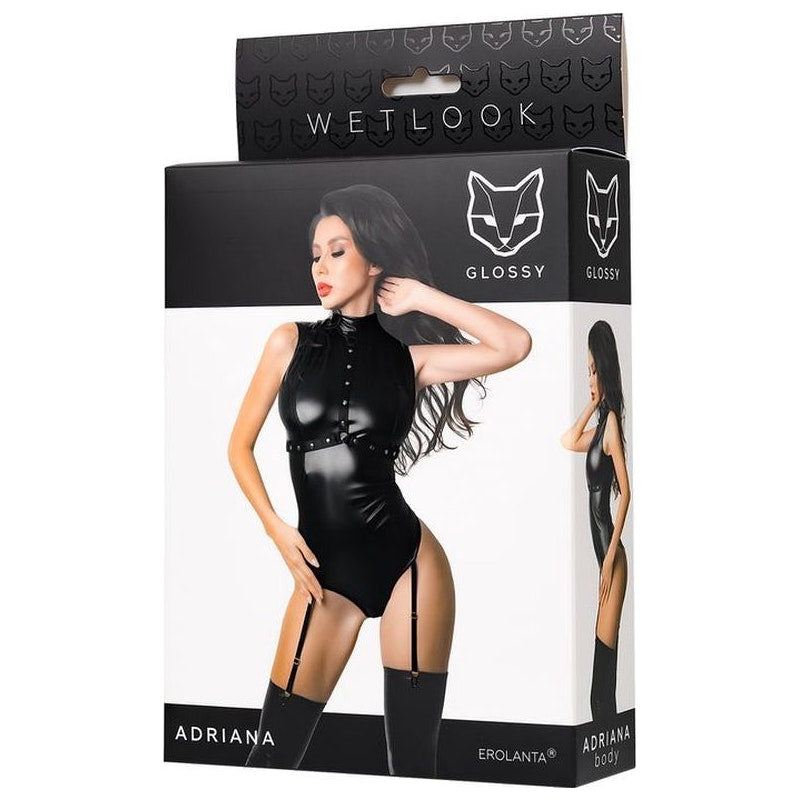 Glossy Adriana Bodysuit - Naughty by Nature Adult Store