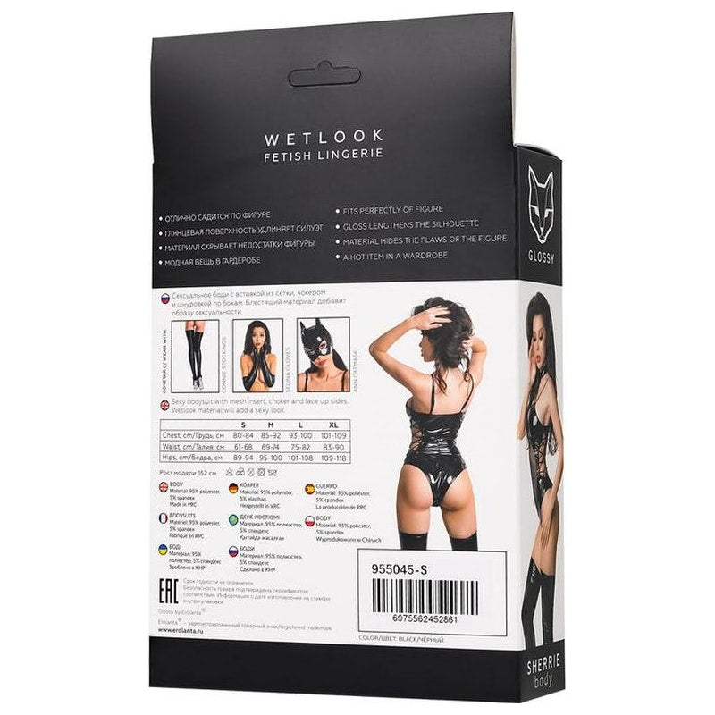 Glossy Sherrie Bodysuit - Naughty by Nature Adult Store