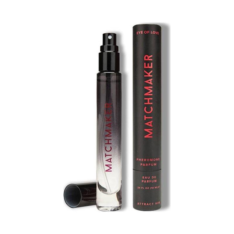 Matchmaker LGBTQ Pheromone Body Spray Black Diamond Him to Attract Him 10ml - Naughty by Nature Adult Store