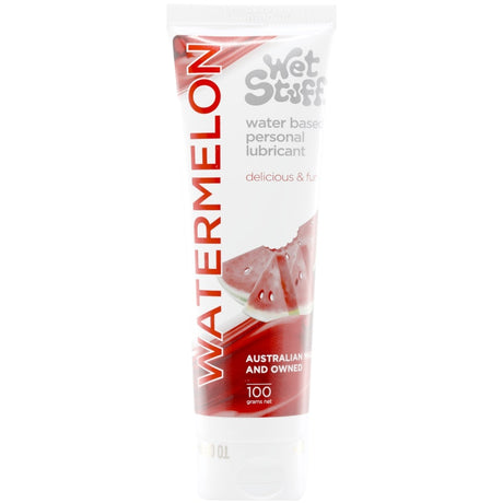 Wet Stuff Watermelon Water Based Flavoured Lubricant 100g Tube - Naughty by Nature Adult Store