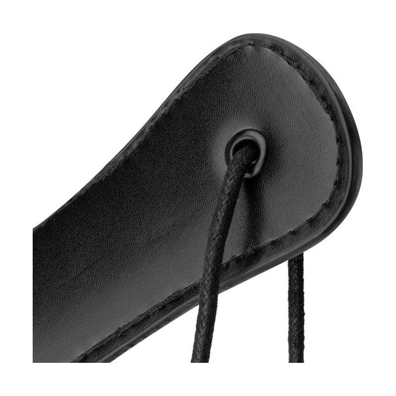 Faux Leather Paddle Black - Naughty by Nature Adult Store