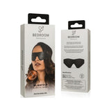 Faux Leather Blindfold Black - Naughty by Nature Adult Store