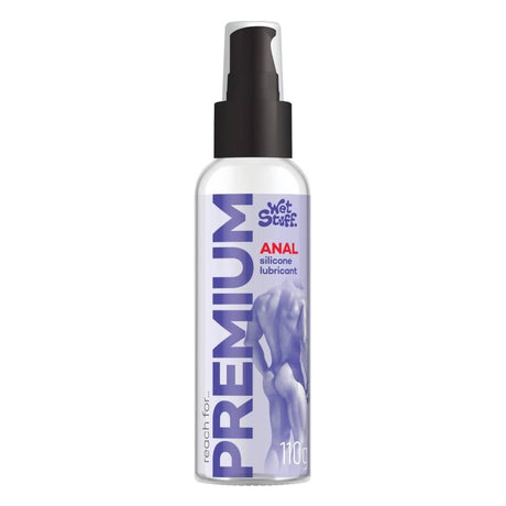 Wet Stuff Premium Anal Silicone Lubricant Pump Top 110g - Naughty by Nature Adult Store