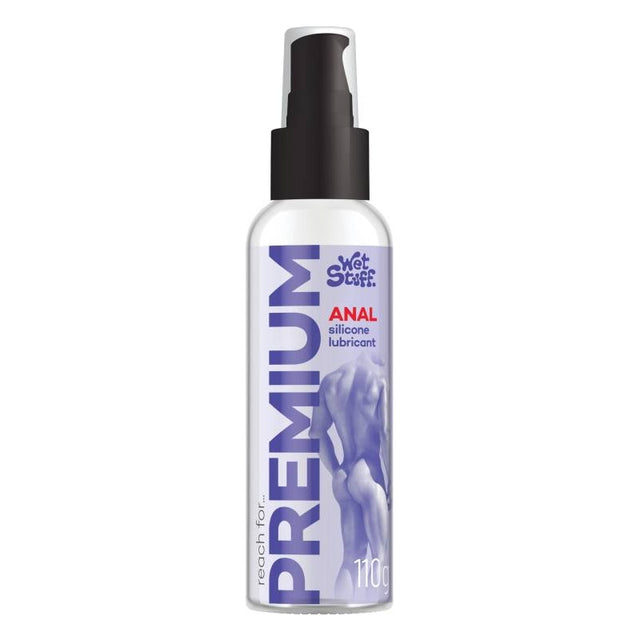 Wet Stuff Premium Anal Silicone Lubricant Pump Top 110g - Naughty by Nature Adult Store