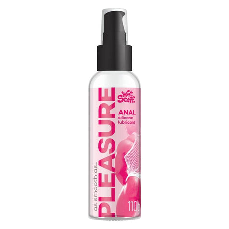 Wet Stuff Pleasure Anal Silicone Lubricant Pump Top 110g - Naughty by Nature Adult Store