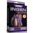 Easy Strap on Harness Polka Dot Purple - Naughty by Nature Adult Store