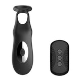 Thrusting Silicone Butt Plug with Cockring and Remote - Naughty by Nature Adult Store