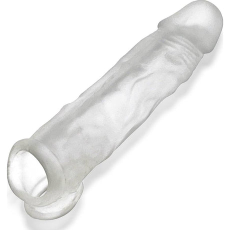 Dicker Ultra-Slim Cocksheath Clear Ice - Naughty by Nature Adult Store