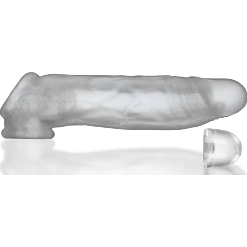 Dicker Ultra-Slim Cocksheath Clear Ice - Naughty by Nature Adult Store