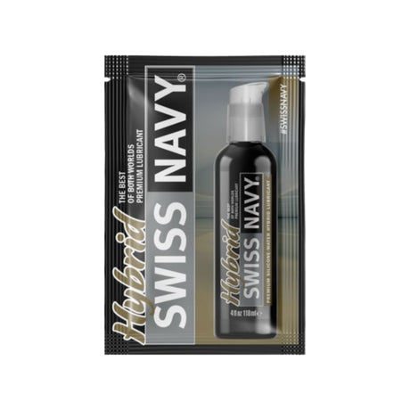 Swiss Navy Hybrid Lubricant 5ml Sachets (100 Pk) - Naughty by Nature Adult Store