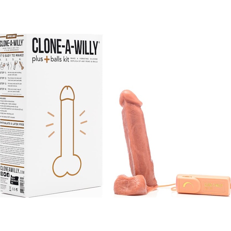 Clone a Willy Plus Balls Kit Medium Skin Tone - Naughty by Nature Adult Store