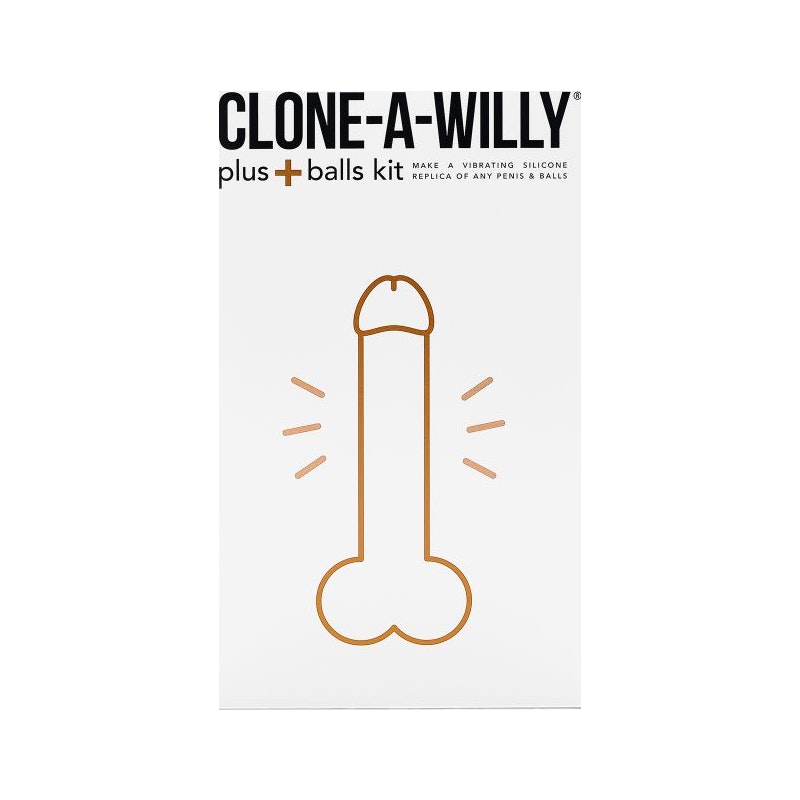 Clone a Willy Plus Balls Kit Deep Skin Tone - Naughty by Nature Adult Store