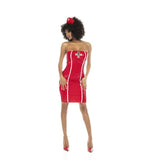 Nurse Costume Vinyl Red - Naughty by Nature Adult Store