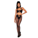 Dreamgirl Fence Net Thigh High Black - Naughty by Nature Adult Store