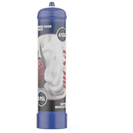 Mosa 0.95 Litre 615g N2O Cylinder - Naughty by Nature Adult Store