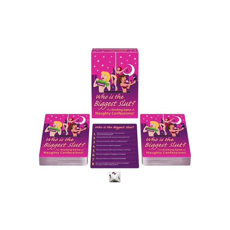 Who Is The Biggest Slut Card Game - Naughty by Nature Adult Store
