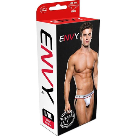 Low Rise Jock White - Naughty by Nature Adult Store