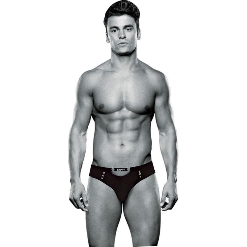 Bad Boy Thong Black - Naughty by Nature Adult Store