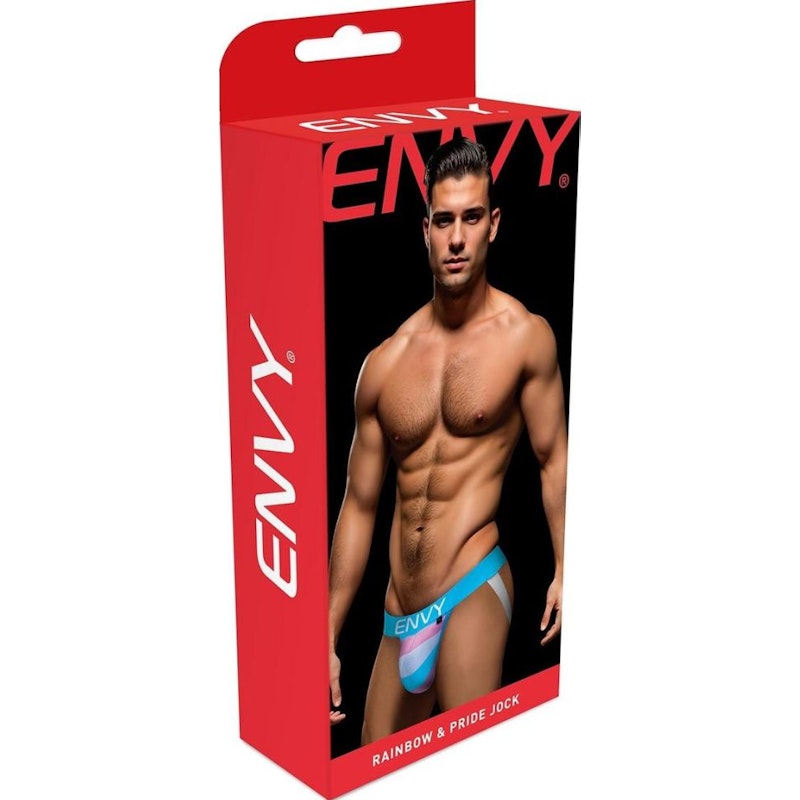 Rainbow Pride Jock Red - Naughty by Nature Adult Store