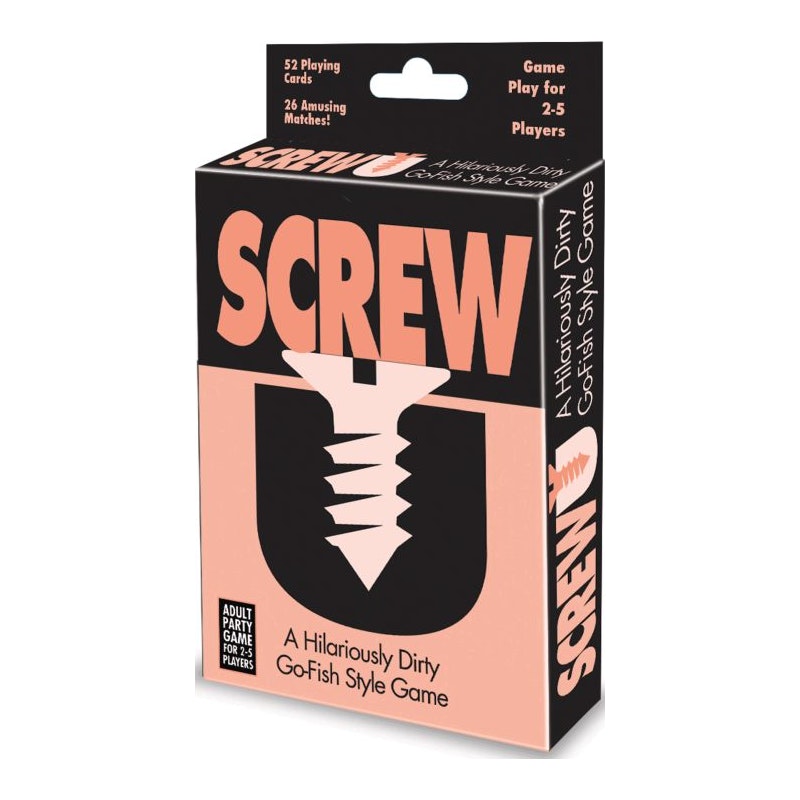 Screw U Card Game - Naughty by Nature Adult Store