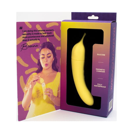 Banana Cream Air Pulse G-Spot Vibrator - Naughty by Nature Adult Store