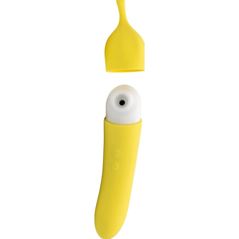 Banana Cream Air Pulse G-Spot Vibrator - Naughty by Nature Adult Store