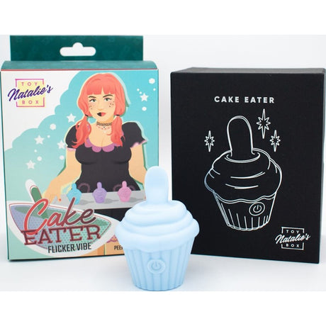 Cake Eater Clit Flicker Stimulator Blue - Naughty by Nature Adult Store