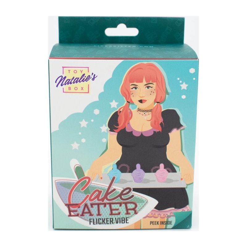 Cake Eater Clit Flicker Stimulator Blue - Naughty by Nature Adult Store