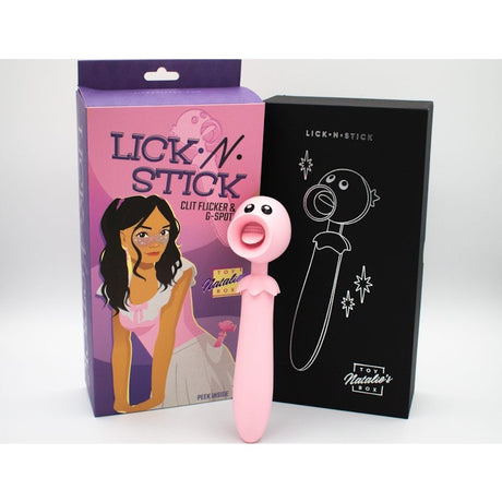 Lick N' Stick Clit Flicker G-Spot Vibrator - Naughty by Nature Adult Store
