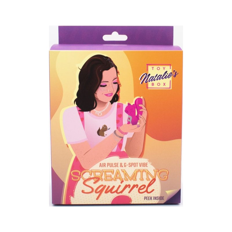 Screaming Squirrel Air Pulse & G-Spot Vibrator - Naughty by Nature Adult Store
