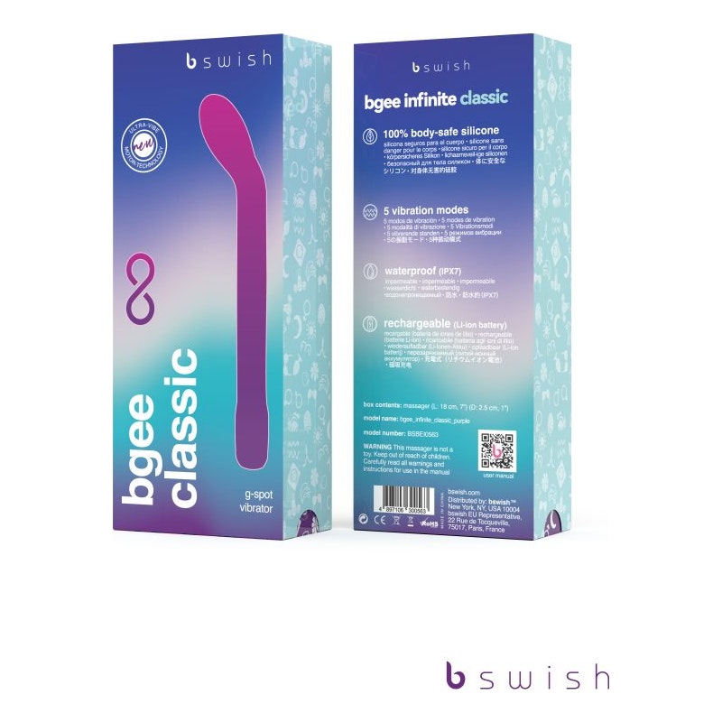 Bgee Infinite Classic Purple - Naughty by Nature Adult Store