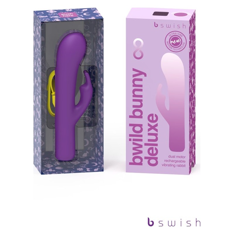 Bwild Bunny Infinite Deluxe Purple - Naughty by Nature Adult Store