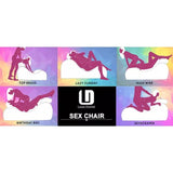 Kama Sutra Mebon Chaise Love Lounge Studded and Quilted Black - Naughty by Nature Adult Store