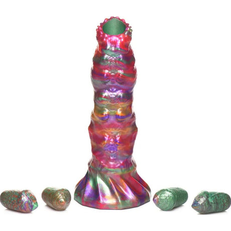 Larva Silicone Ovipositor Dildo w/ Eggs - Naughty by Nature Adult Store