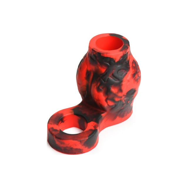 Hell Hound Silicone Penis Sleeve and Ball Stretcher - Naughty by Nature Adult Store