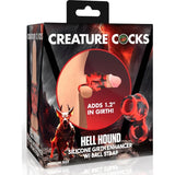 Hell Hound Silicone Penis Sleeve and Ball Stretcher - Naughty by Nature Adult Store