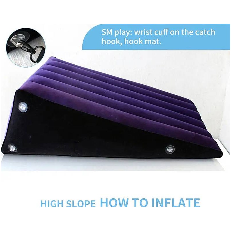 Large Inflatable Sex Positioning Wedge Cushion - Naughty by Nature Adult Store
