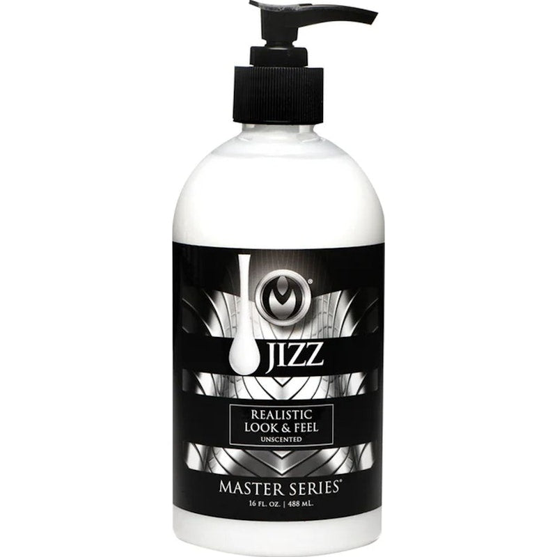 Jizz Unscented Water Based Lube 16oz - Naughty by Nature Adult Store