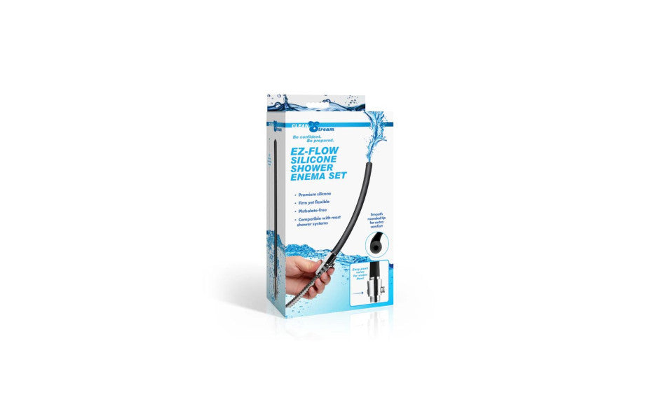 EZ-Flow Silicone Shower Enema Set - Naughty by Nature Adult Store