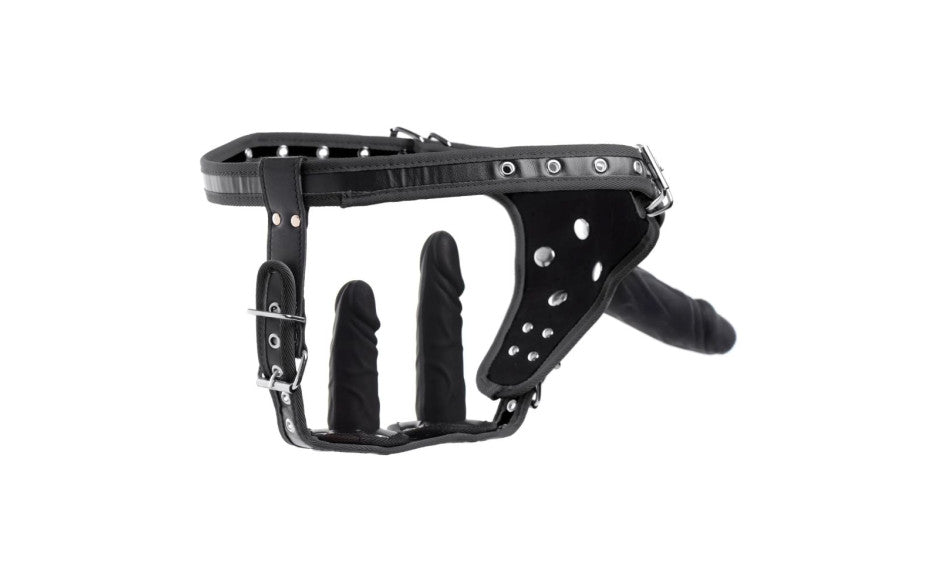 Double Penetration Strap On Harness - Naughty by Nature Adult Store