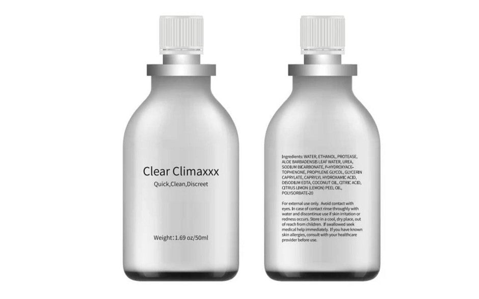 Clear Climaxxx Jizz Remover 50ml - Naughty by Nature Adult Store
