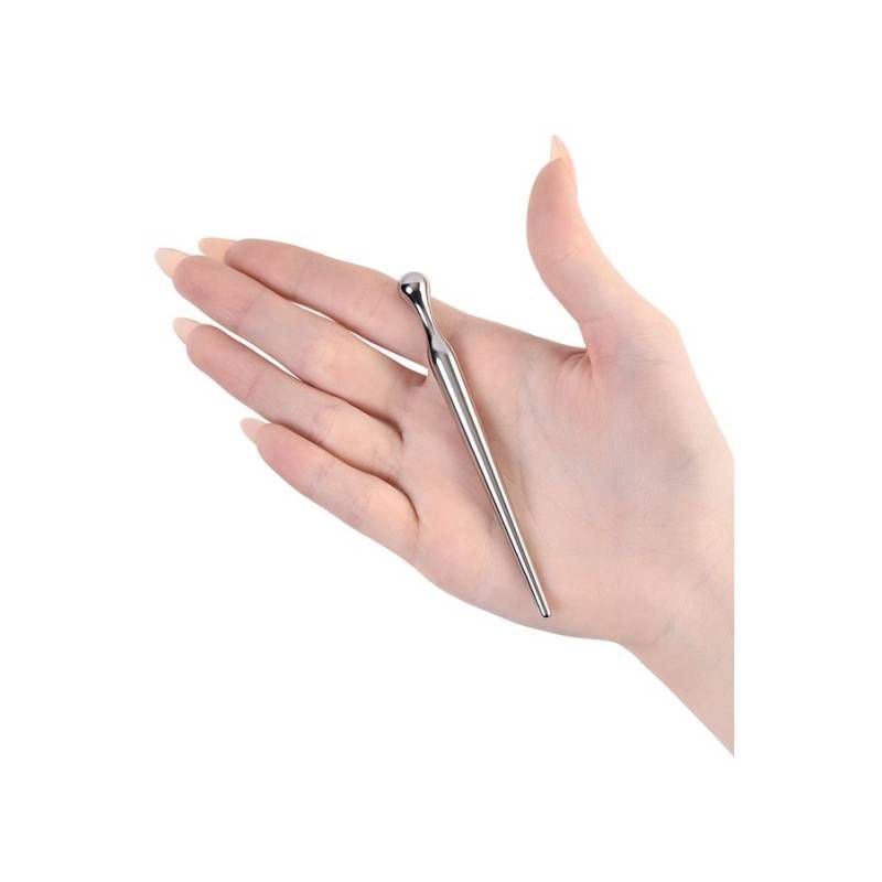 Silver Metal Needle Urethral Plug - Naughty by Nature Adult Store