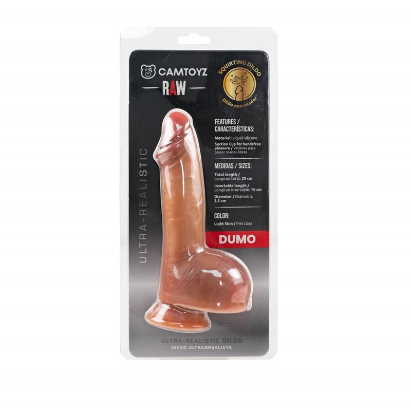Ultra Realistic 20cm Silicone Dildo Dumo - Naughty by Nature Adult Store