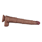 16in Dual Layered Bendable Silicone Cock XXL - Naughty by Nature Adult Store